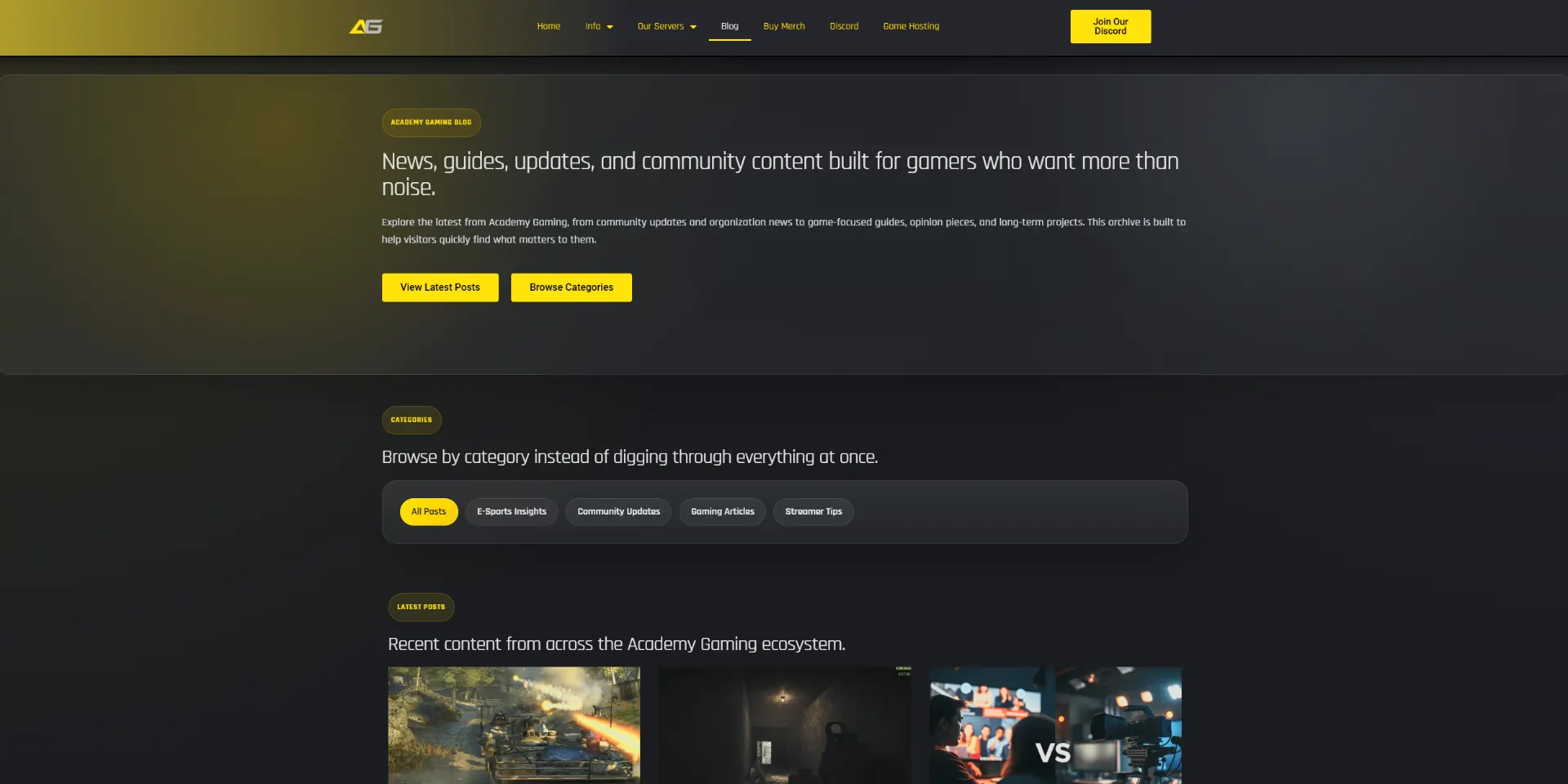 Academy Gaming screenshot 3