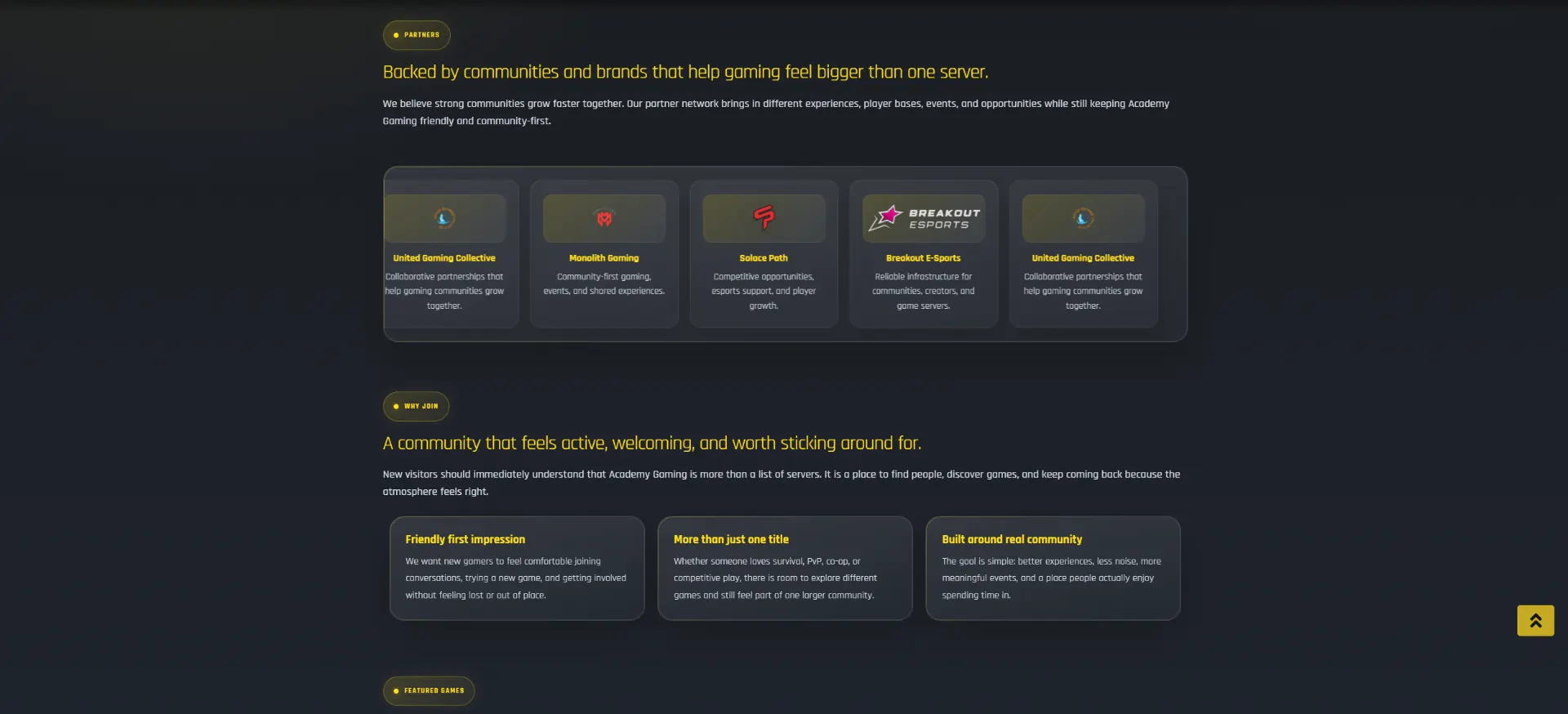 Academy Gaming screenshot 2