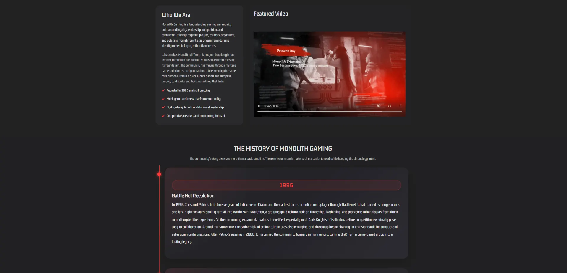 Monolith Gaming screenshot 5