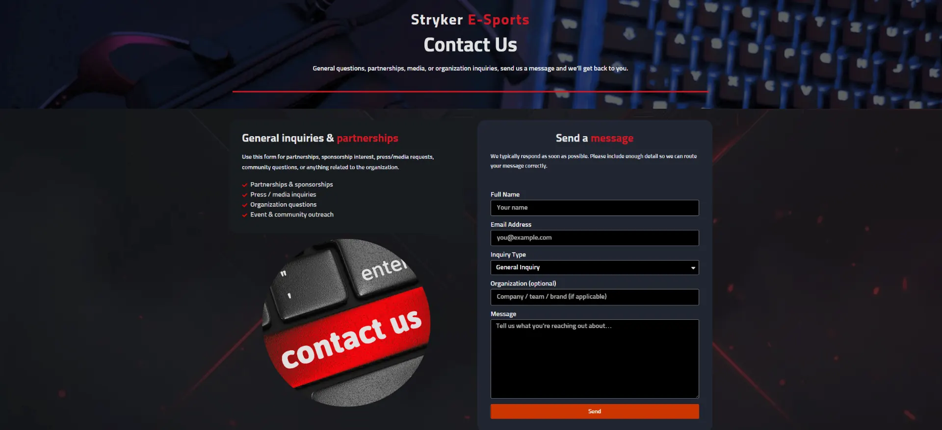 Stryker E-Sports screenshot 6